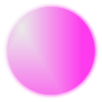 esfera cor rosa