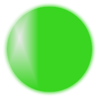 esfera cor verde